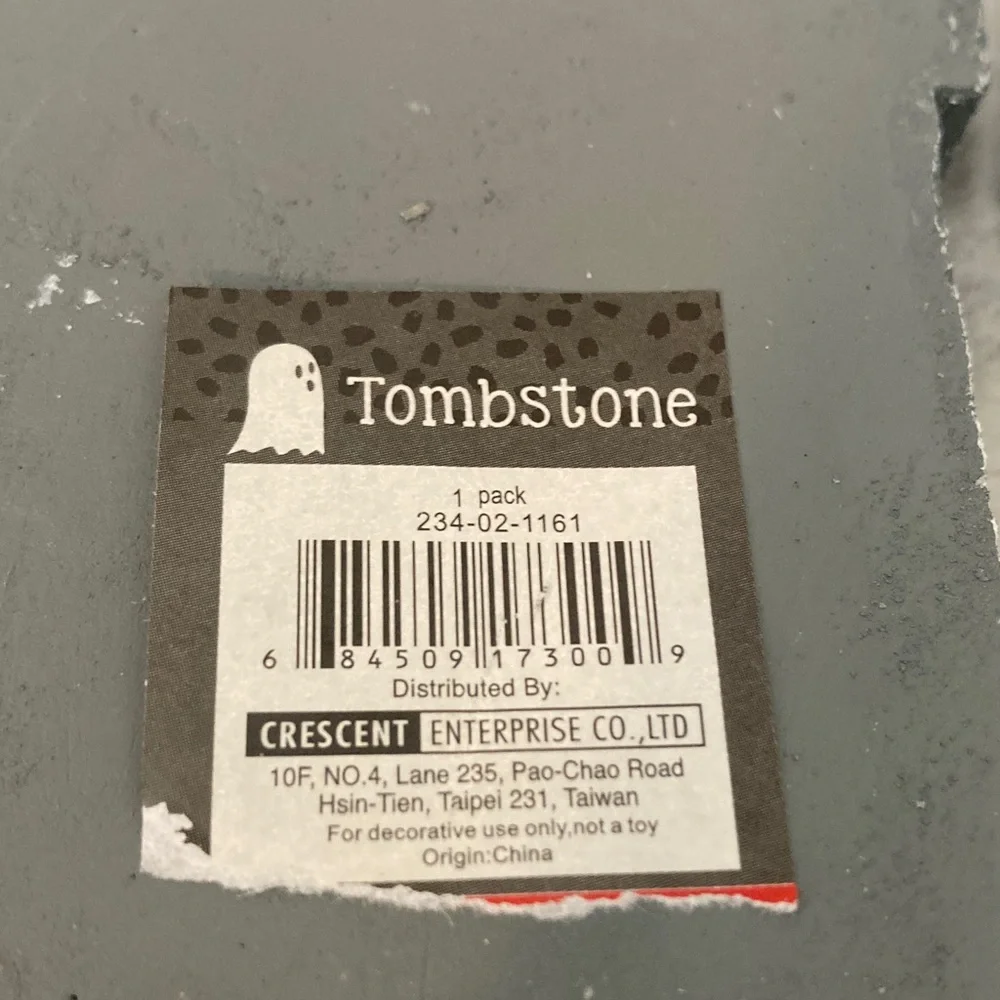 Target BP Gray Tombstone Home Accents